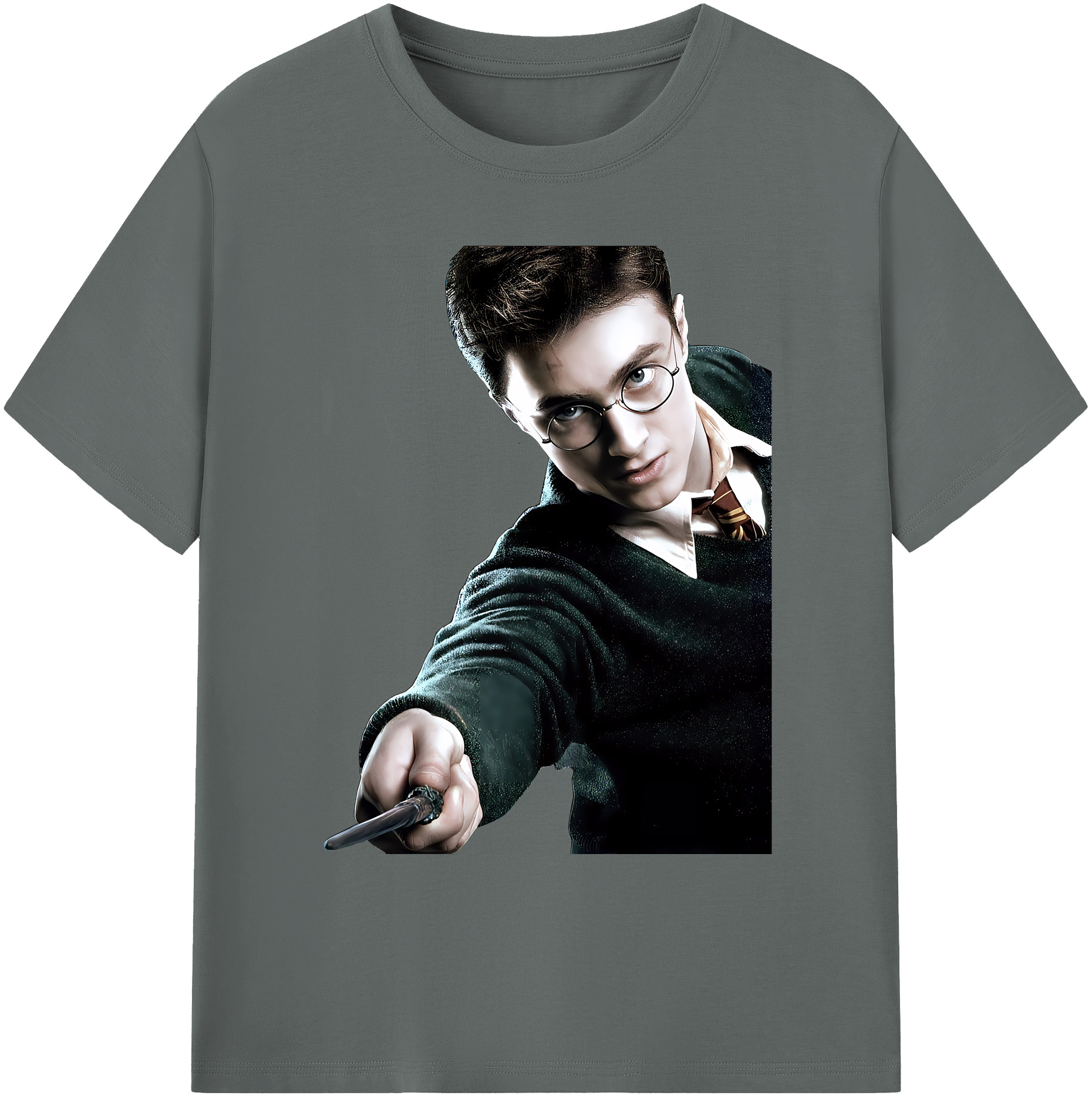 （画像用） Harry Potter ハリー・ポッターシリーズ 綿100％ メンズ半袖Tシャツ｜肌触りやわらか＆通気性